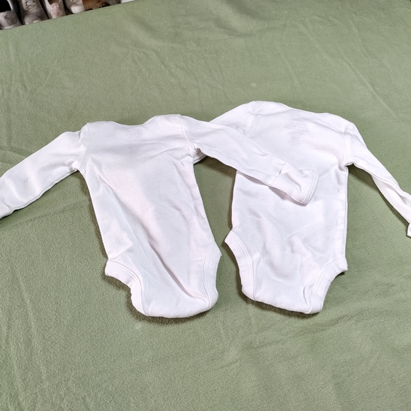 9 Piece Carter's Newborn Girl Clothing with Floral Dress and Onesies - Picture 13 of 16